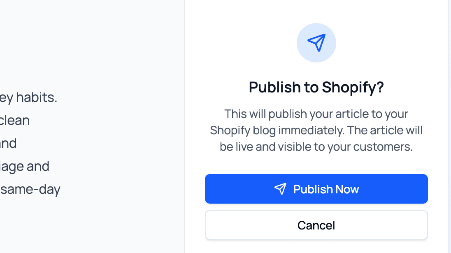 Publishing Dashboard